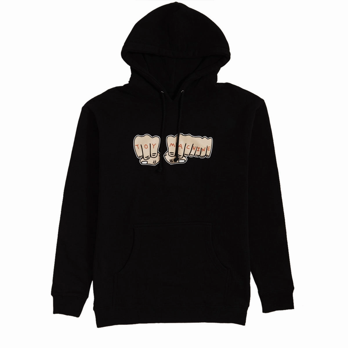 Toy Machine Fists Hoodie - Black Surfing wear Caribbean style