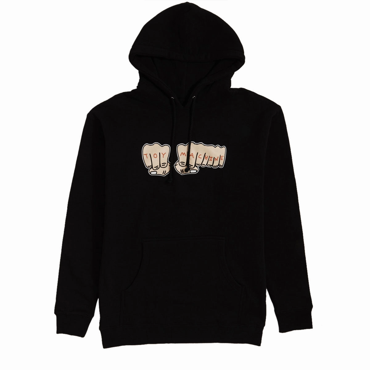 Toy Machine Fists Hoodie - Black City Mood Warm Layer