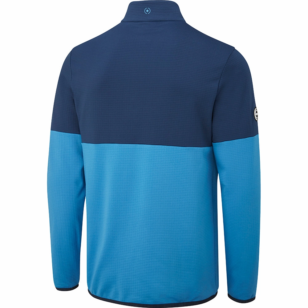 Everyday Essentials Ping Nexus 1/4 Zip SensorWarm Pullover - Danube/Oxford Blue