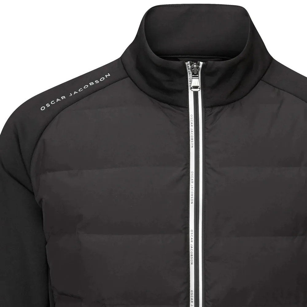 Weight Distribution System Sleek Layer Fit Oscar Jacobson Radstock Full Zip Padded Jacket - Black