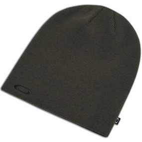 Oakley Fine Knit Beanie - New Dark Brush Sun Break Travel Wardrobe