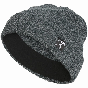 adidas Par 3 Beanie - Shadow Green Quilted Panels Neutral Shade