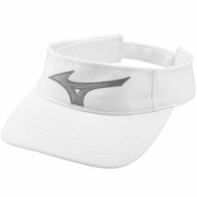 Mizuno Tour Visor - White/Charcoal Timeless Look Simple Fit