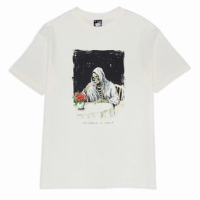 Deathwish Yesterday Is Gone T-Shirt - Cream windproof spring fashion