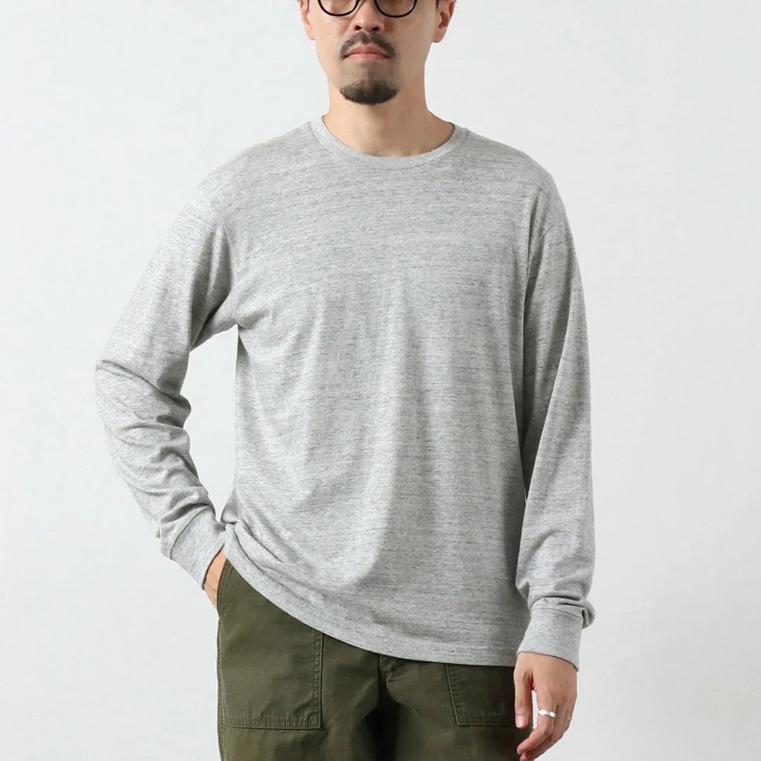 FILMELANGE / Evans New Linda Jersey Long Sleeve T-Shirt WrinkleResistant Texture