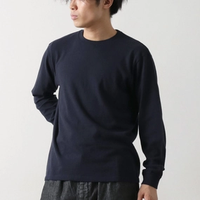 FILMELANGE / Dole Organic Raffy Jersey Long Sleeve T-Shirt Yoga flexibility