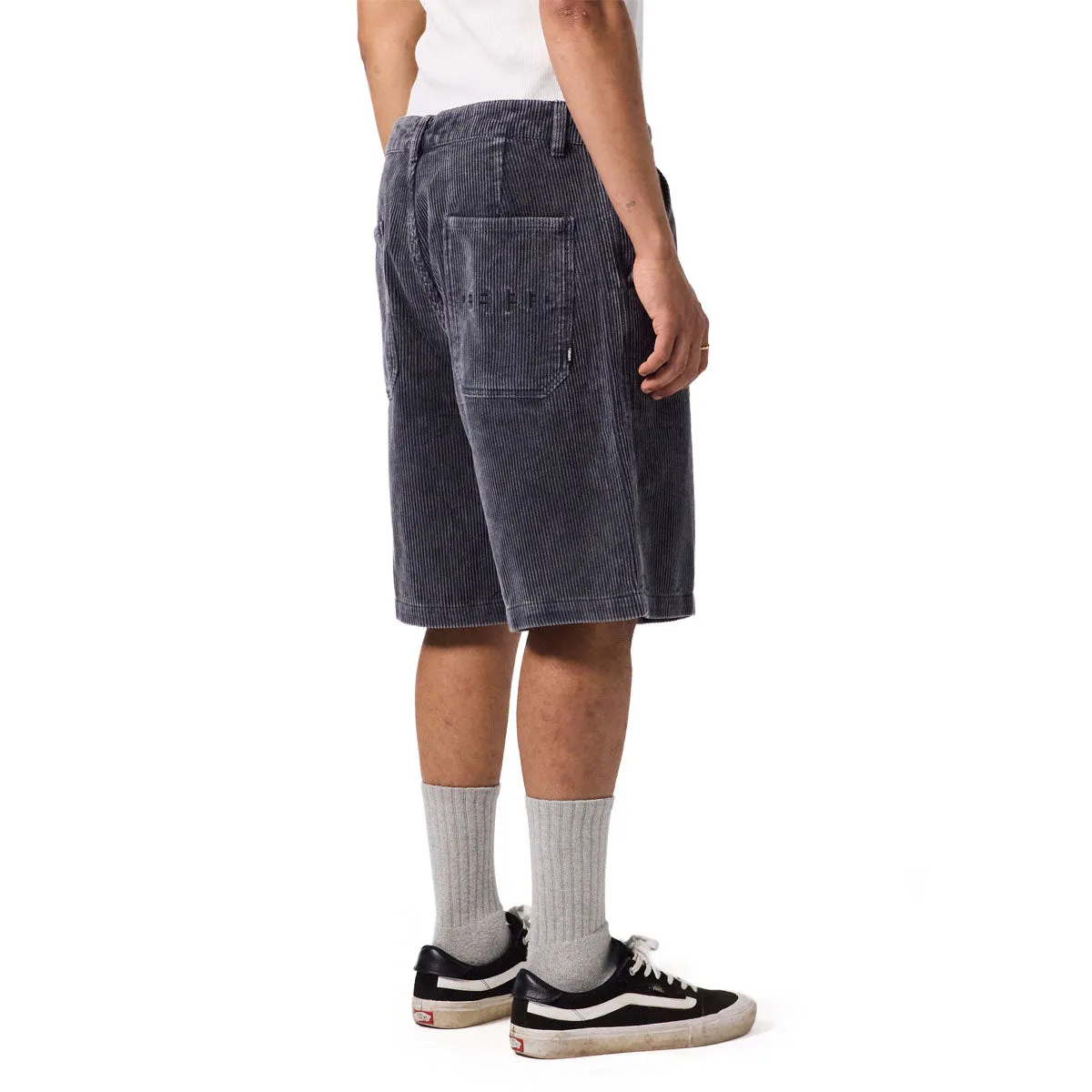 teen clothing Versatile Styling Former Reynolds Acid Cord 21 Walk Shorts - Navy