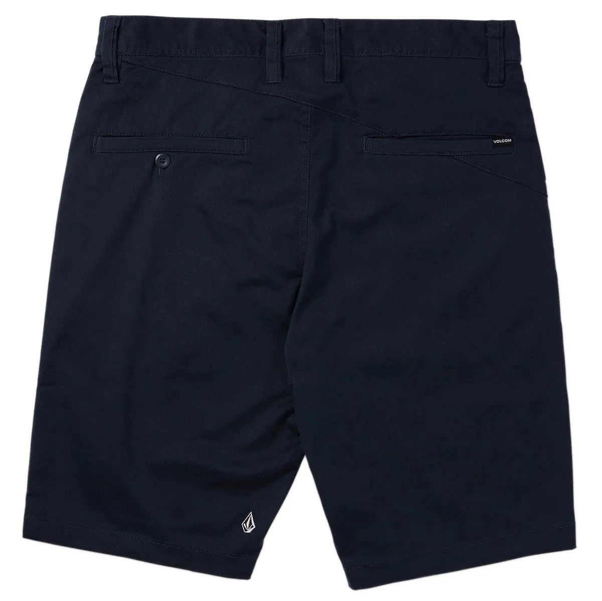 Volcom Frickin Modern Stretch 21 Shorts - Dark Navy Water Repellent Finish Work Ready