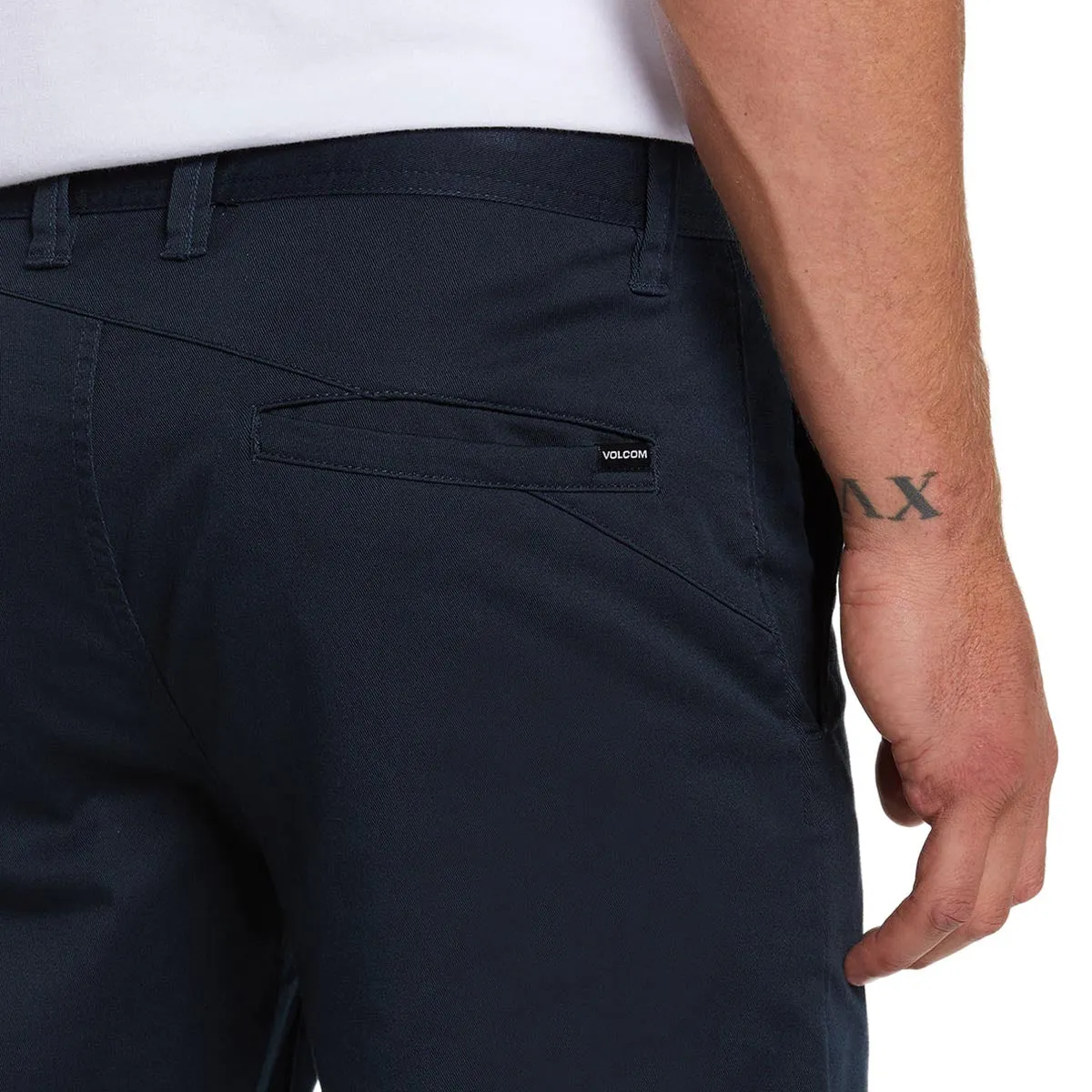 Volcom Frickin Modern Stretch 21 Shorts - Dark Navy WideLegOpening