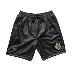 DGK F.C Soccer Shorts - Black Lightweight Fabric