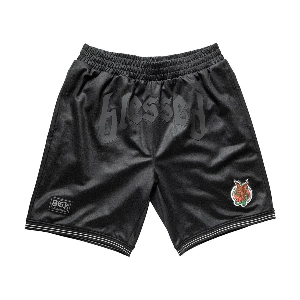 Chafe Free Everyday Essential DGK F.C Soccer Shorts - Black