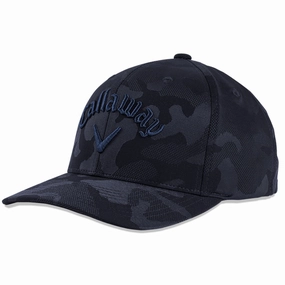 Callaway Adjustable Camo Snapback Cap - Dark Navy Off Duty