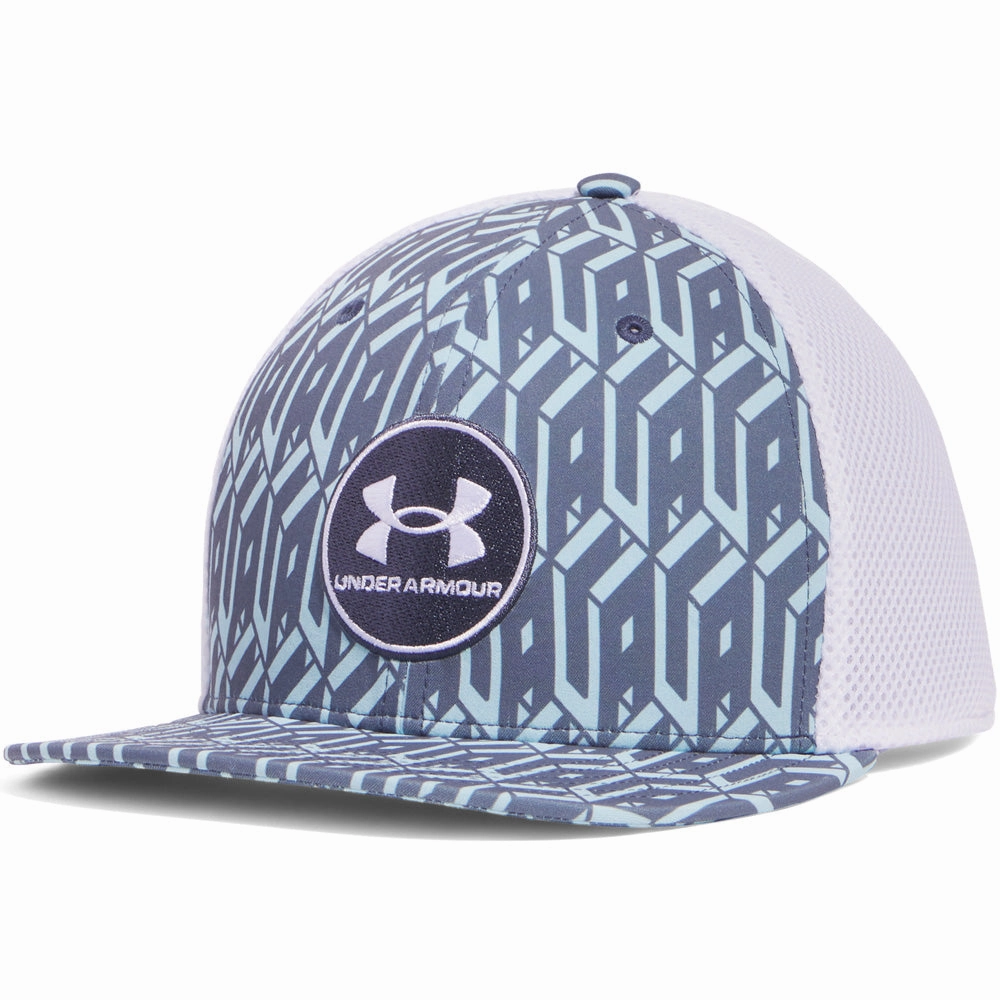 Under Armour Iso-chill Drive Low Stretch Fit Cap - Downpour Grey/White Neutral Style Active Life