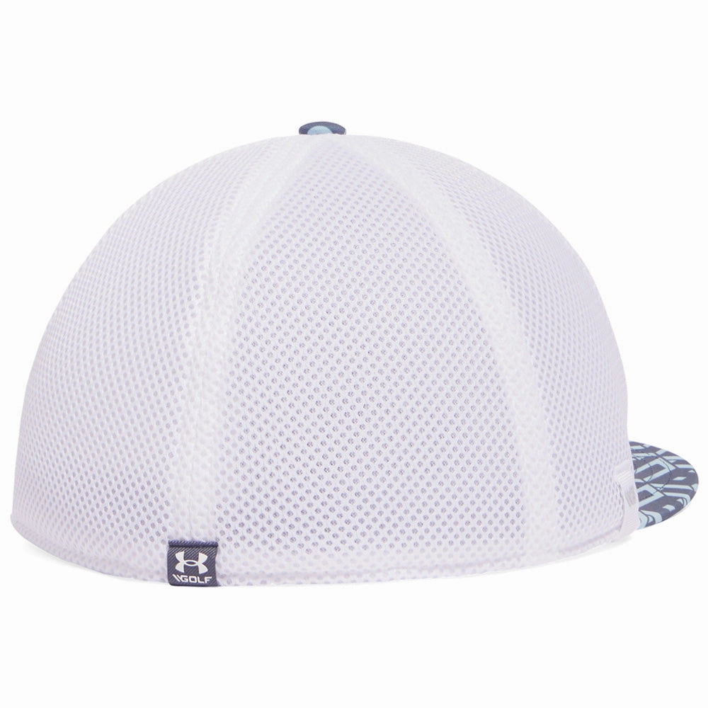 Wide-Brimmed Style Under Armour Iso-chill Drive Low Stretch Fit Cap - Downpour Grey/White