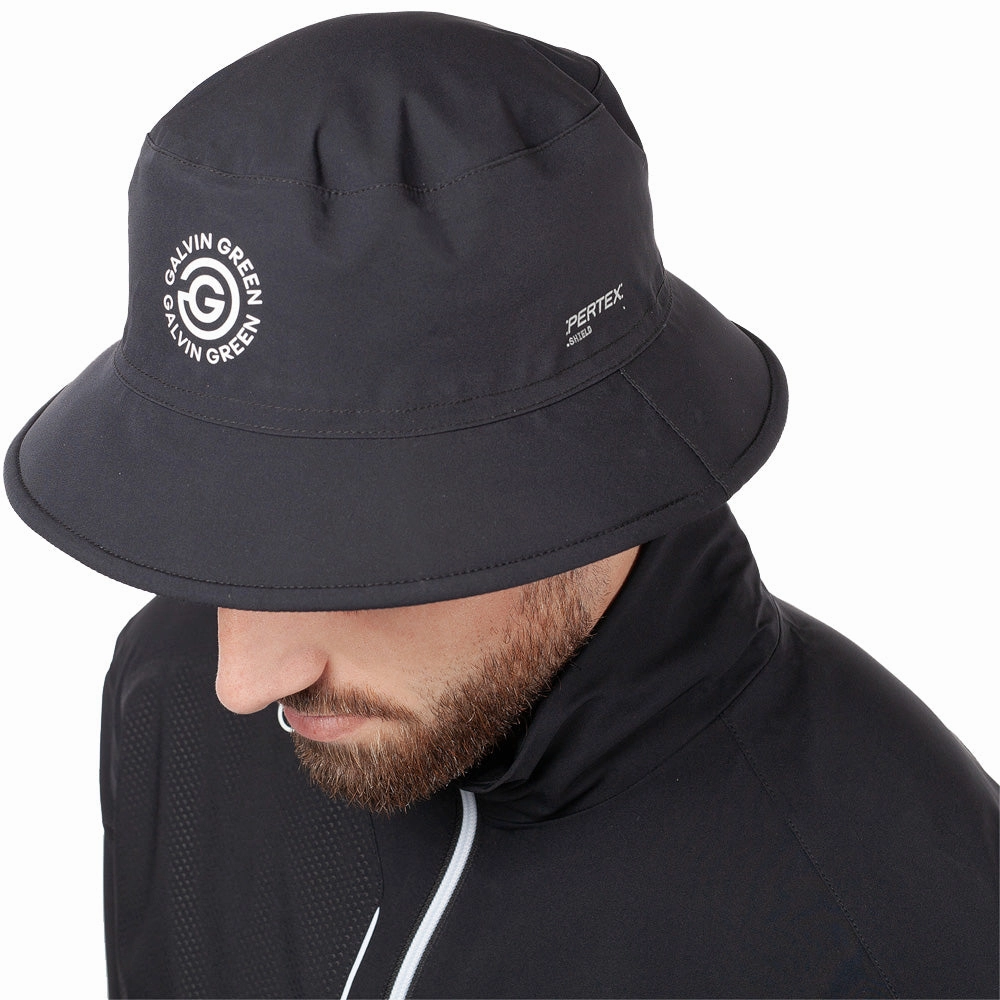 Commuter Look Fresh Outfit Galvin Green Aiden Waterproof Hat - Black