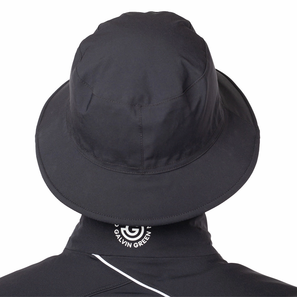 daily accessory Compact Style Galvin Green Aiden Waterproof Hat - Black