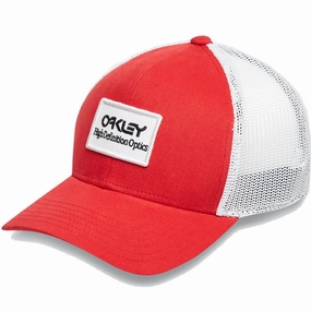 Farm Style Oakley B1B HDO Patch Trucker Hat - Red Line