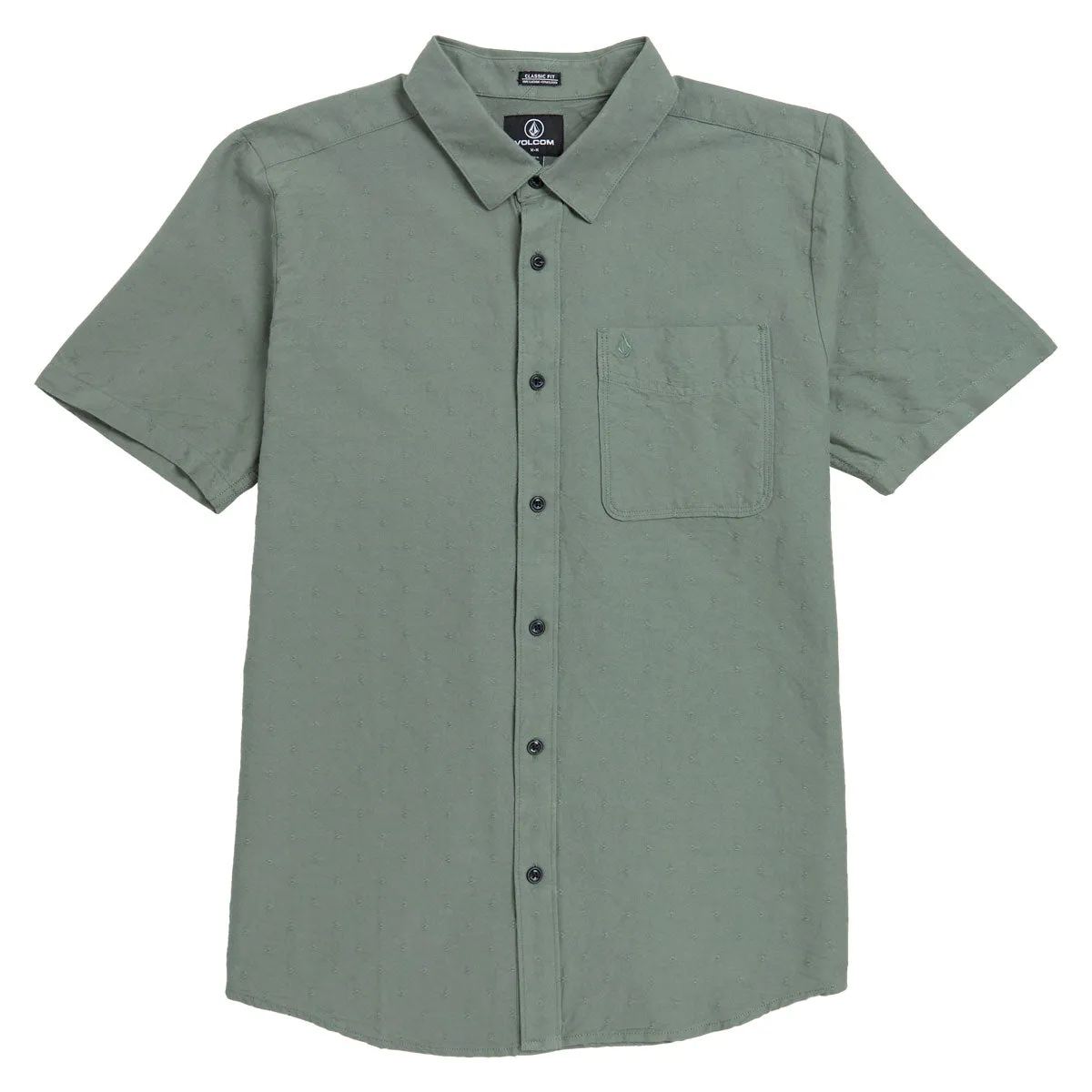 Volcom Date Knight Shirt - Light Olive Warm Layers