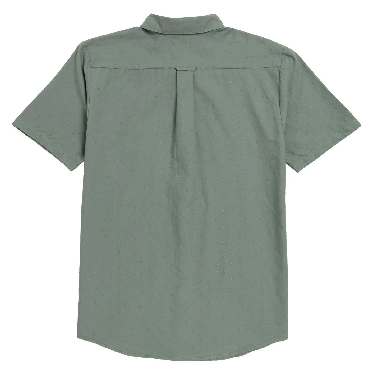 Flatlock stitching Lightweight Weave Volcom Date Knight Shirt - Light Olive