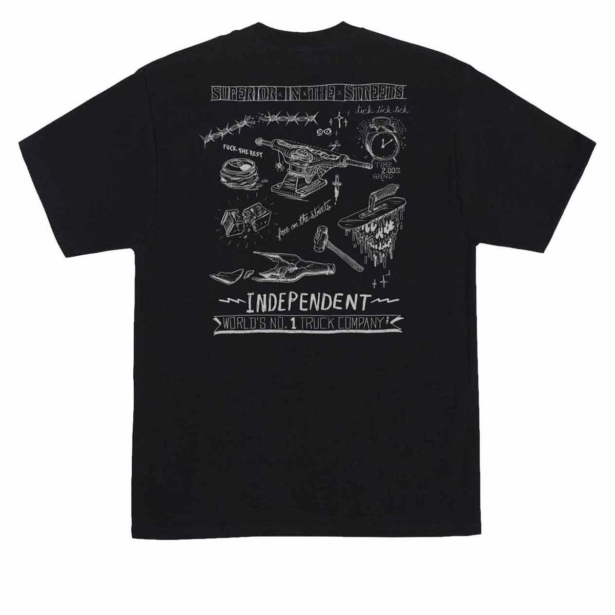 Lightweight Layer Independent Bratrud Notebook T-Shirt - Black