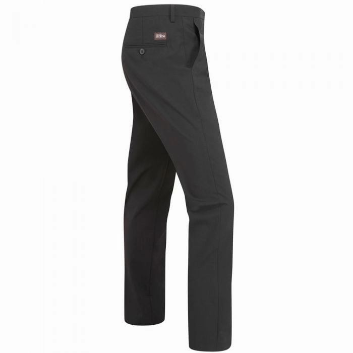 Flattering Look Oscar Jacobson Dave Trousers - Black