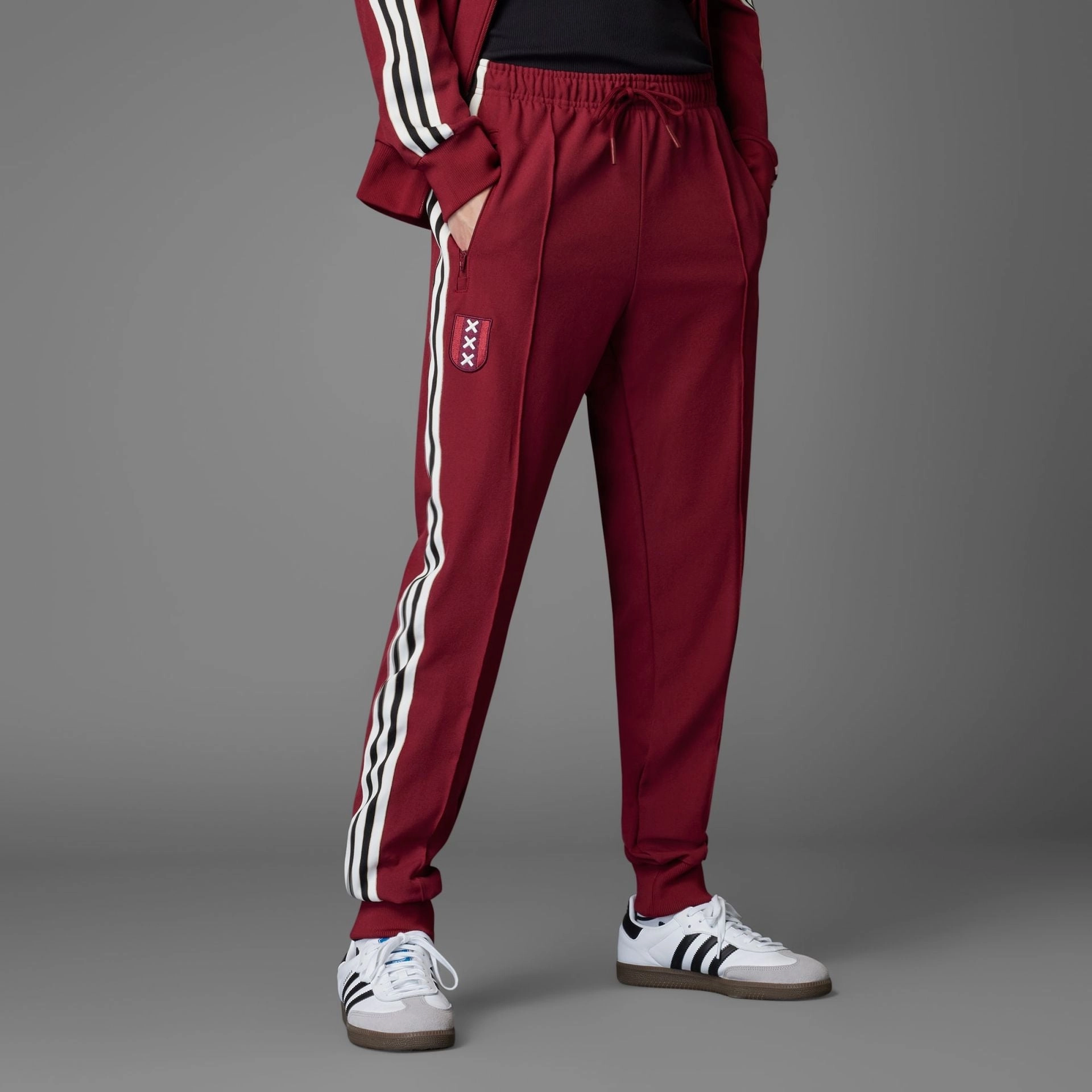 AJAX AMSTERDAM ANNIVERSARY TRACK PANTS Zip Pocket Free Movement