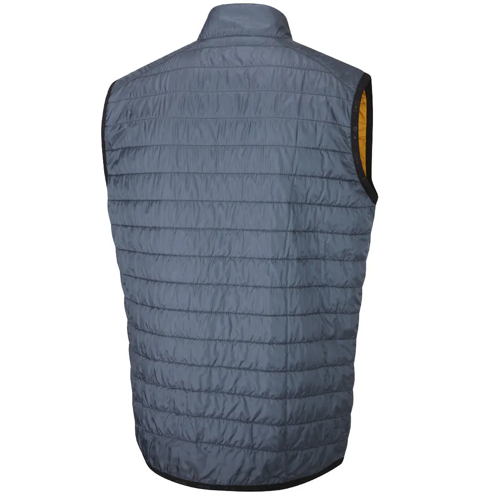 Ping Norse S4 Reversible Vest - Stormcloud/Gold Positive