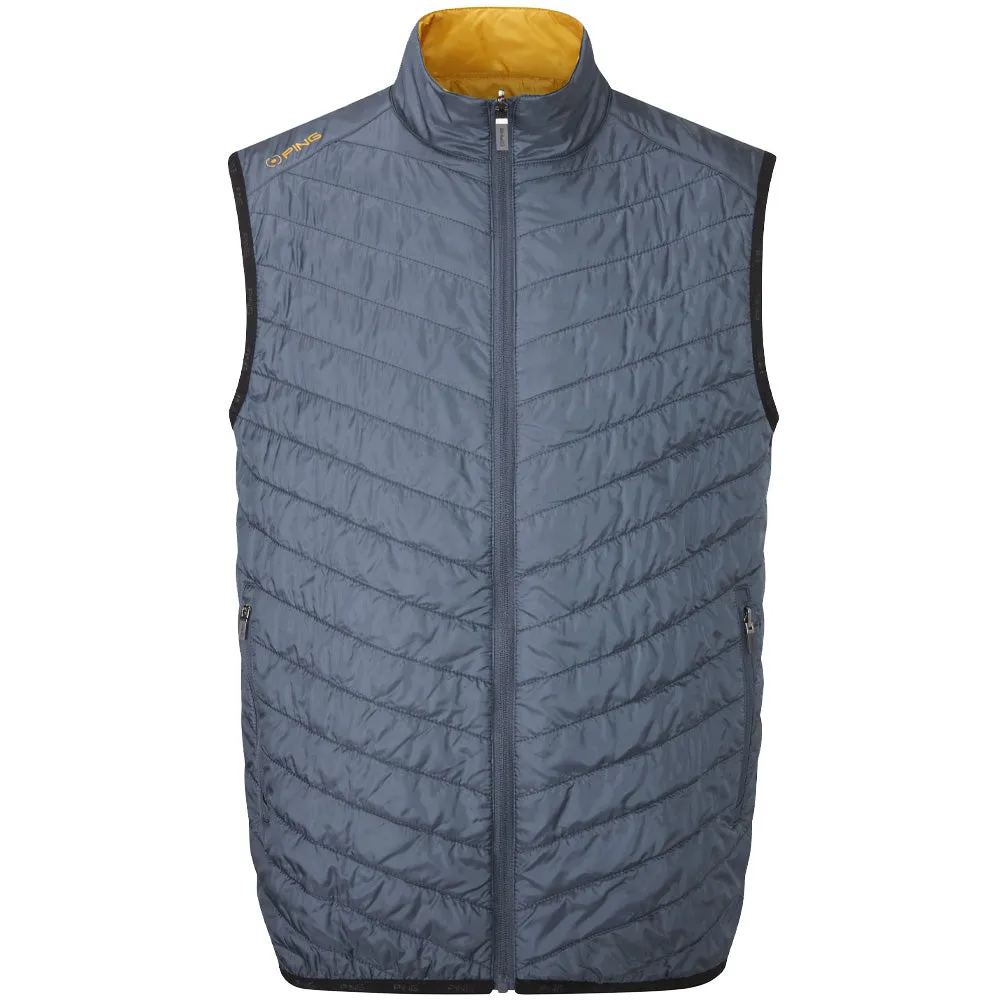 cute look Aspect Ping Norse S4 Reversible Vest - Stormcloud/Gold