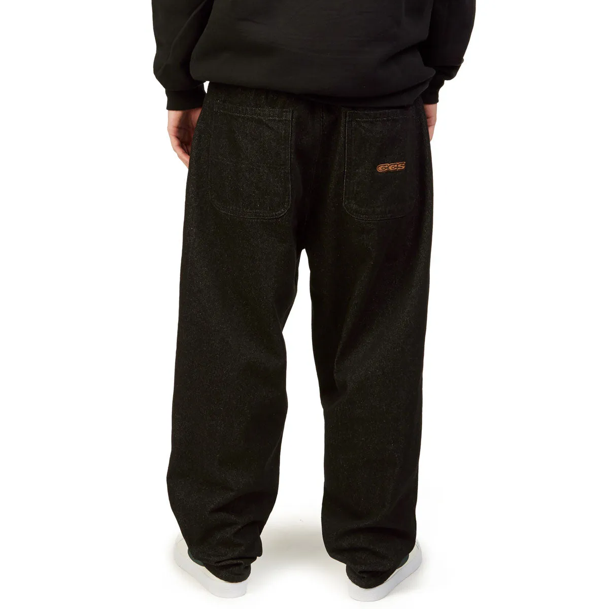 CCS Baggy Taper Denim Jeans - Black Outdoor Comfort Fit