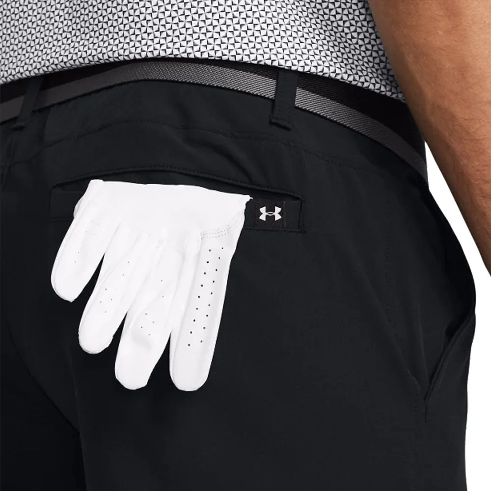 Under Armour Drive Taper Shorts - Black/Halo Gray Chafe Resistant Lining Bacterial Growth Prevention