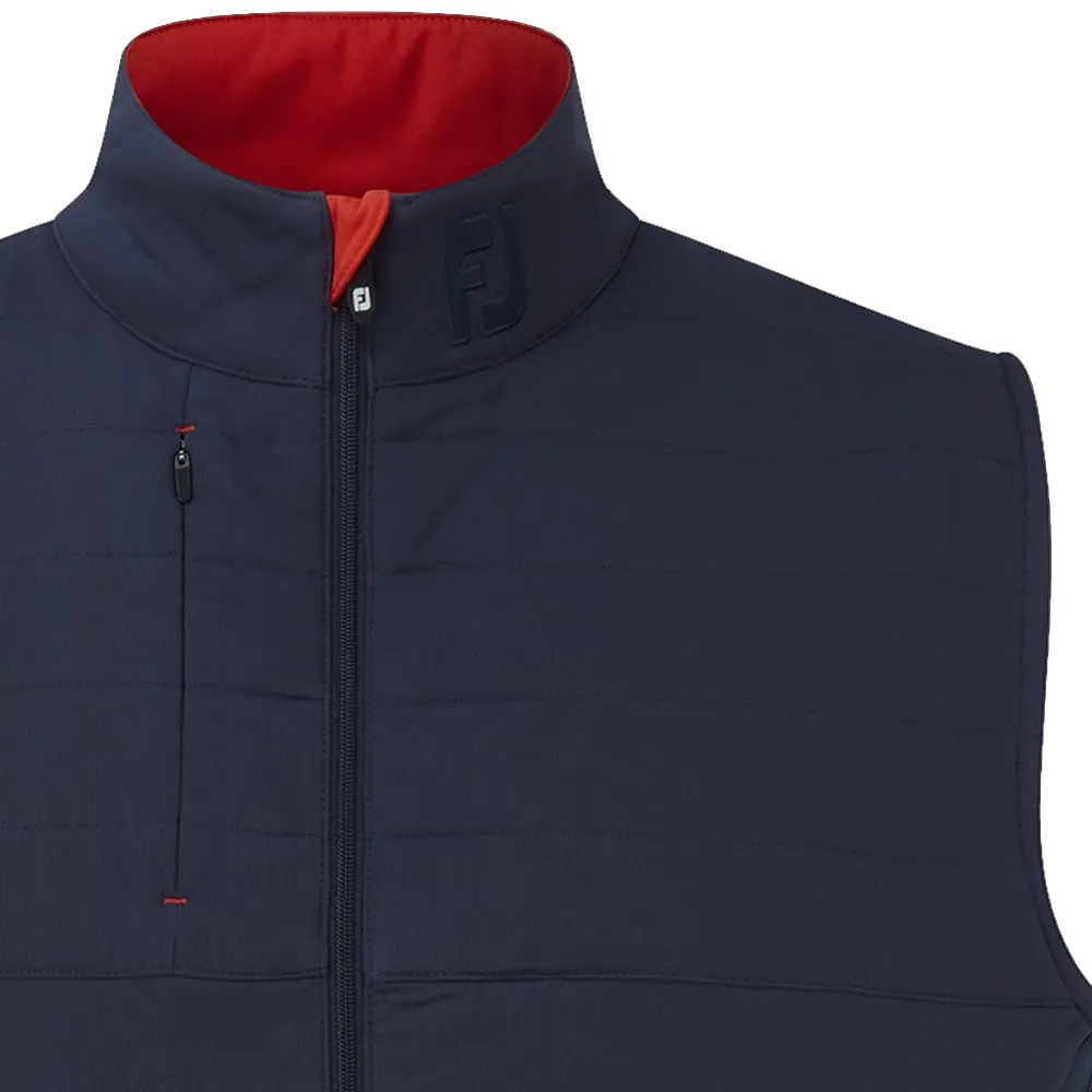 popular in cold regions limit FootJoy FJ Hybrid Vest - Navy