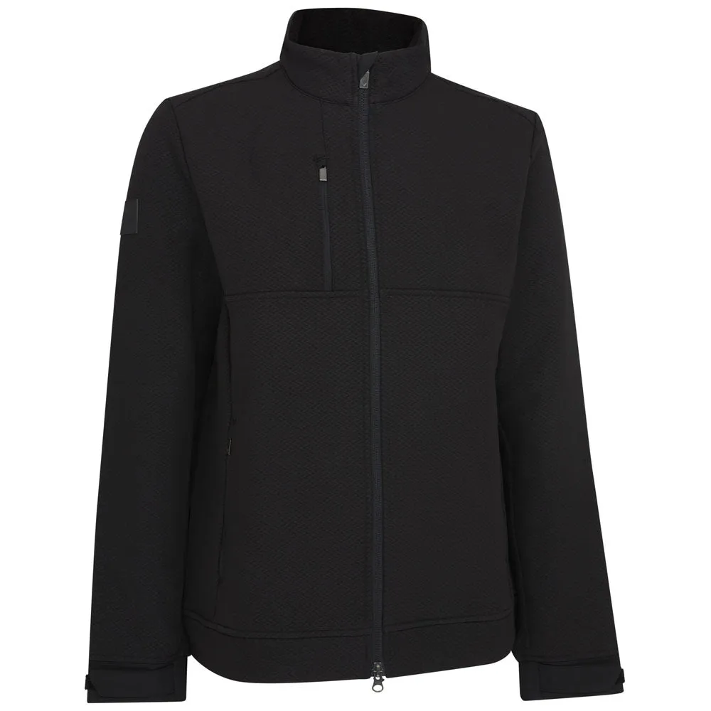 Callaway Dobby Sherpa Interior Jacket - Caviar Quick Dry Material Smooth Zipper Glides