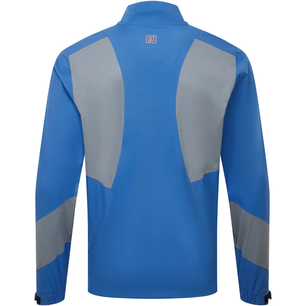 FootJoy HydroLite X Waterproof Jacket - Indigo/Basalt Hypoallergenic Interior