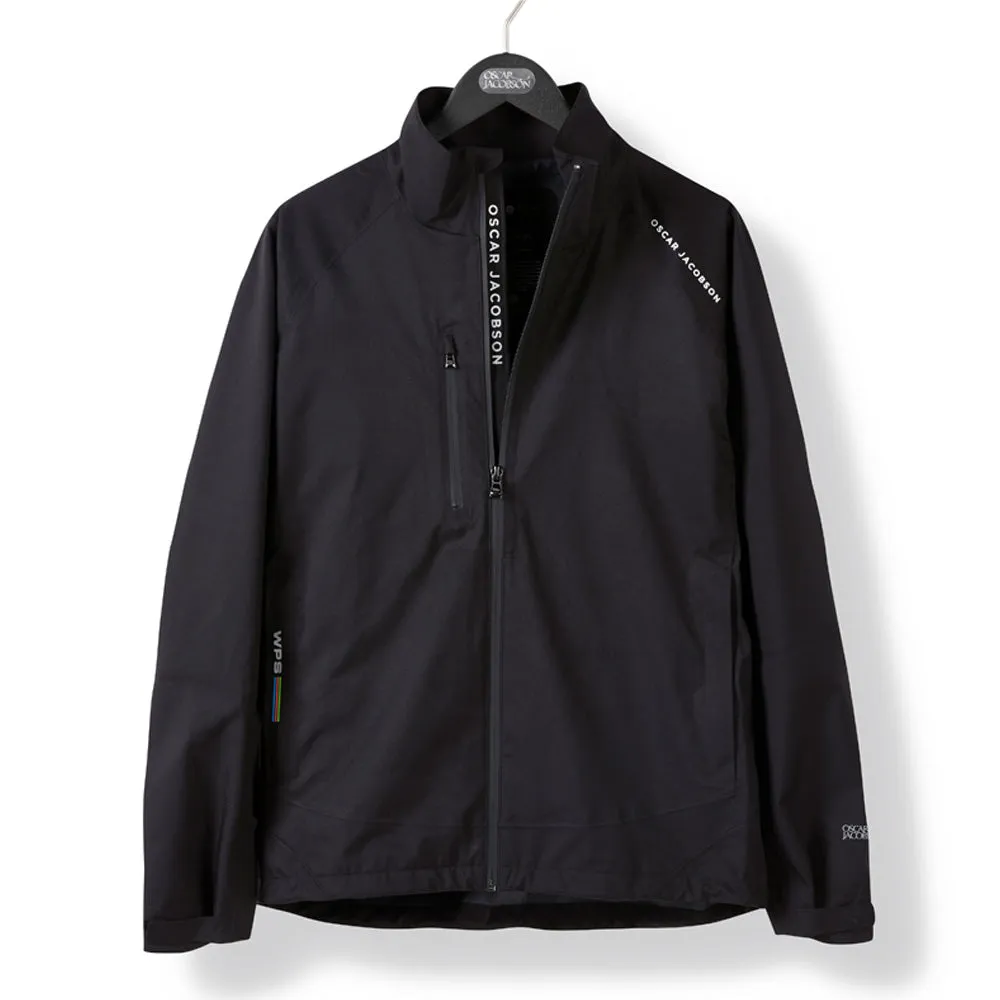 Oscar Jacobson Preston Waterproof Jacket - Black High Visibility Trims