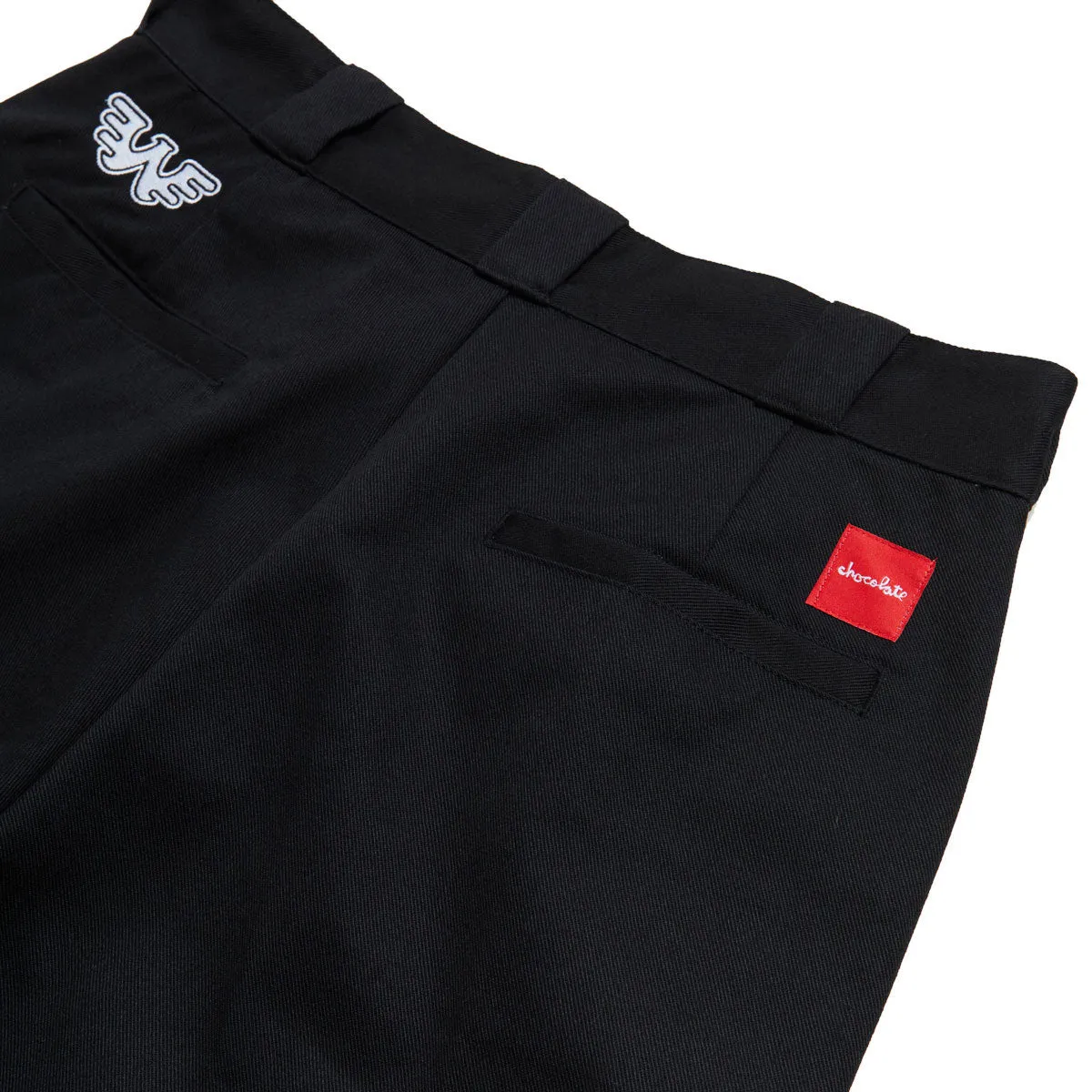 Chocolate x Waylon Chino Pants - Black Yoga Ready OrganicCottonBlend