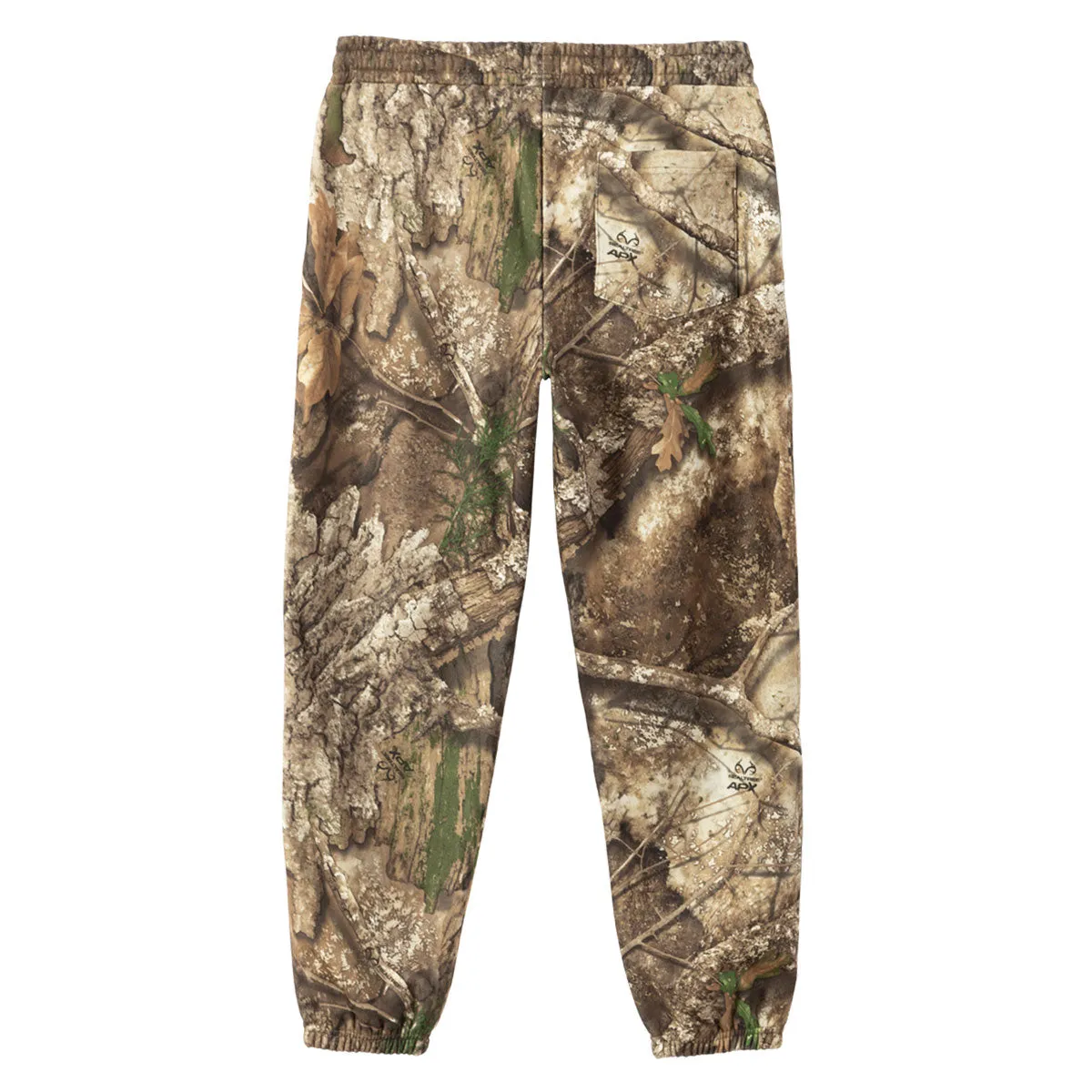 Slimline Fit Outdoor Flex Dark Seas Chateau Fleece Sweatpants - Realtree