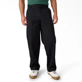 Dickies 247 Loose Pants - Black Rugged Fit Flat Lock Seams