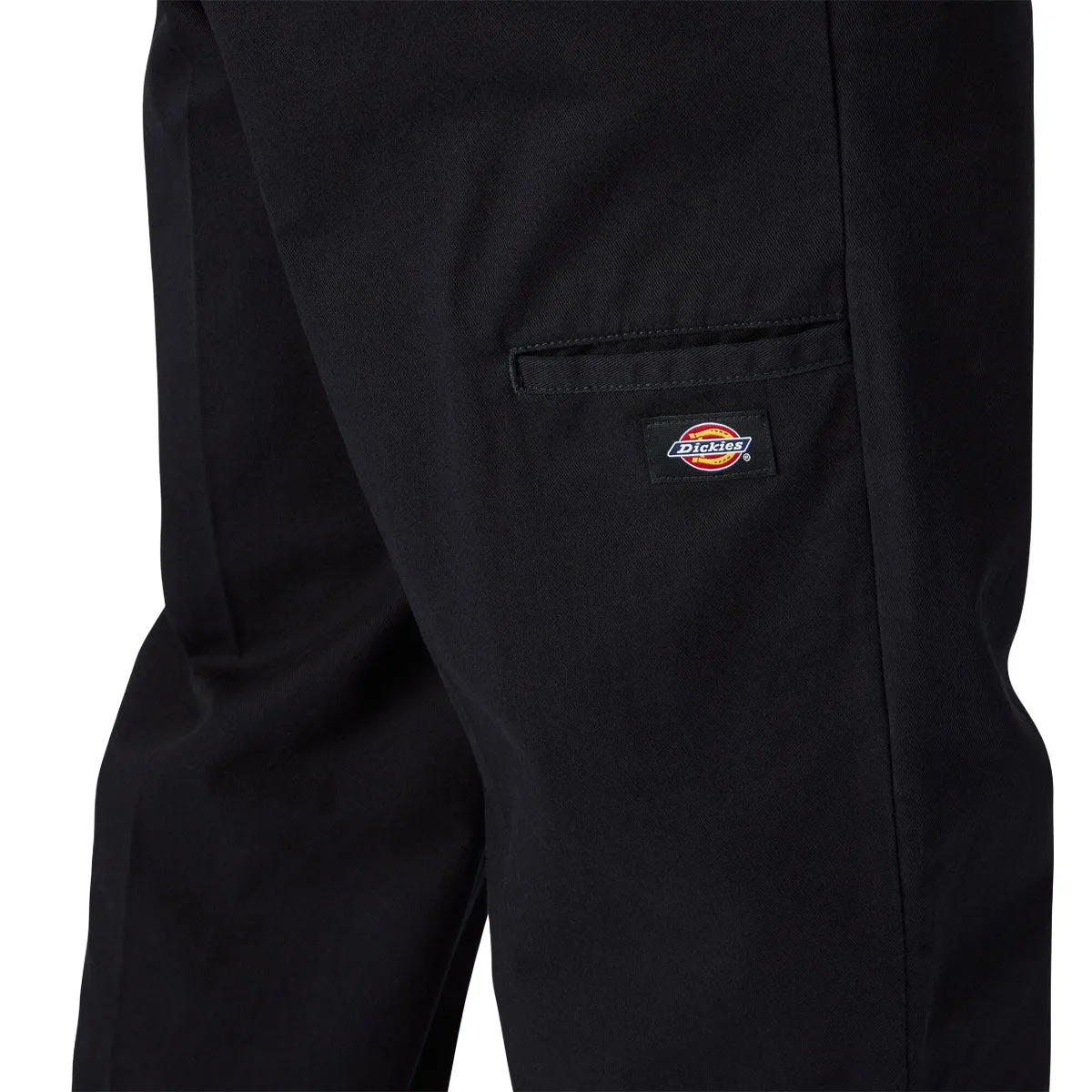 No Frills Fit Snug Waist Dickies 247 Loose Pants - Black