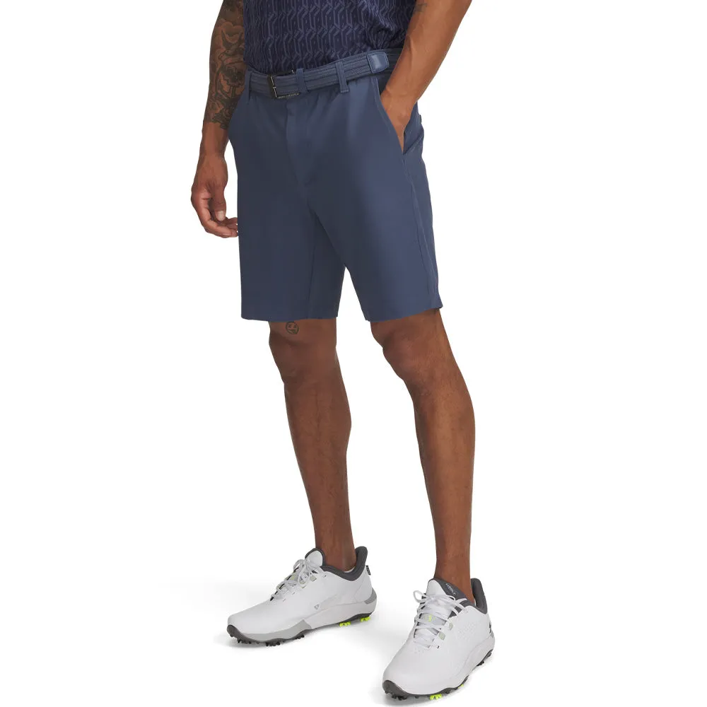 Tagless label Sustainable Manufacturing Under Armour Drive Taper Shorts - Downpour Grey/Halo Gray