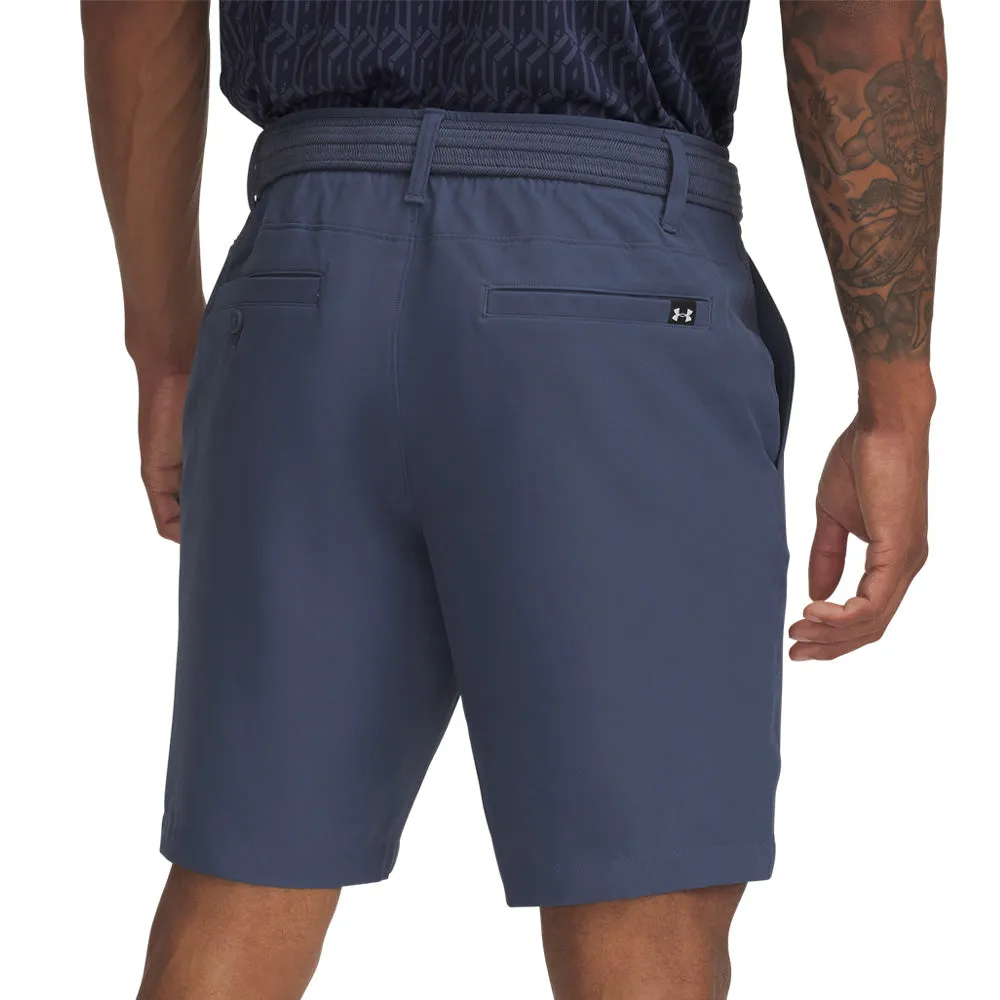 Under Armour Drive Taper Shorts - Downpour Grey/Halo Gray Cotton Blend