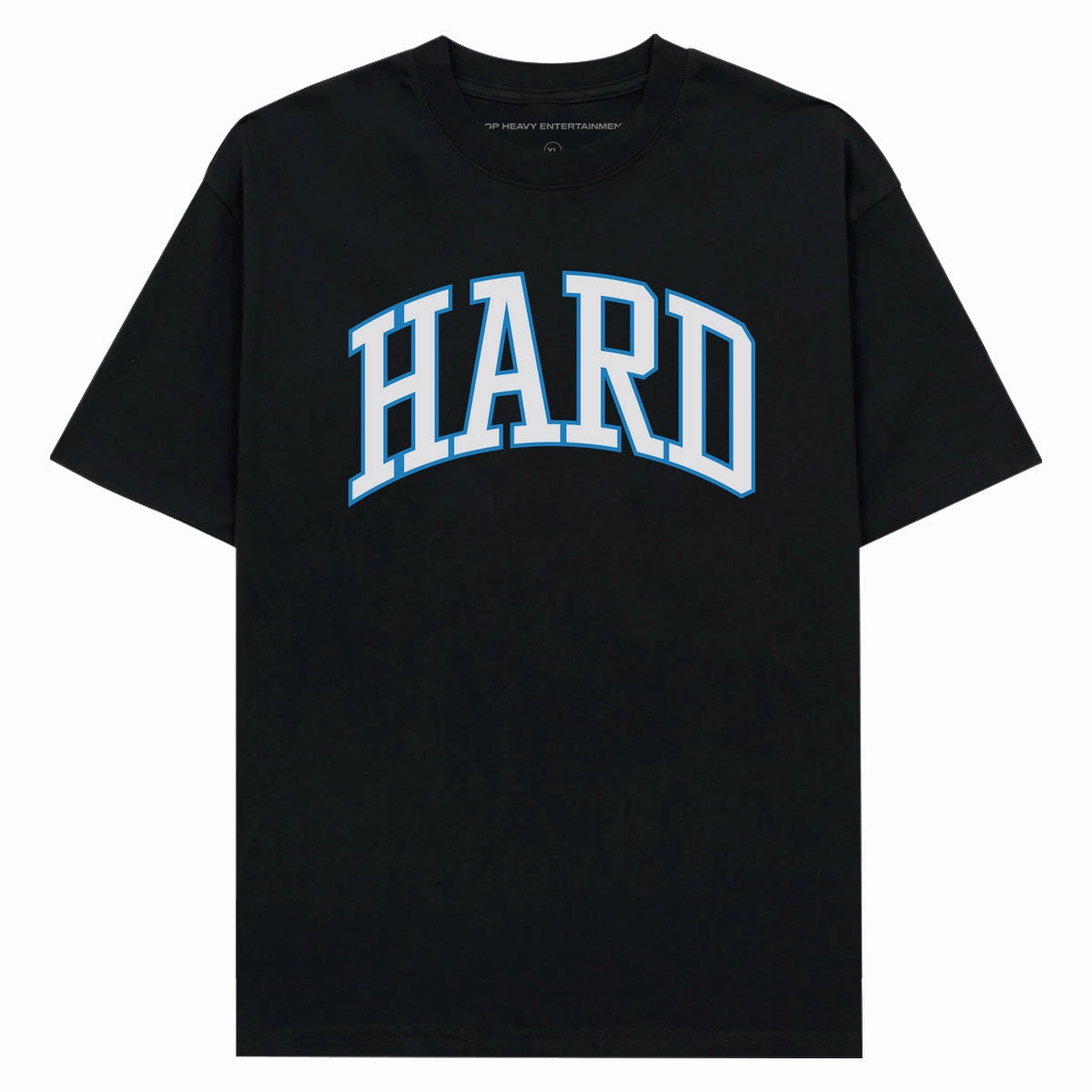 Lightweight Weave Top Heavy Hard T-Shirt - Black