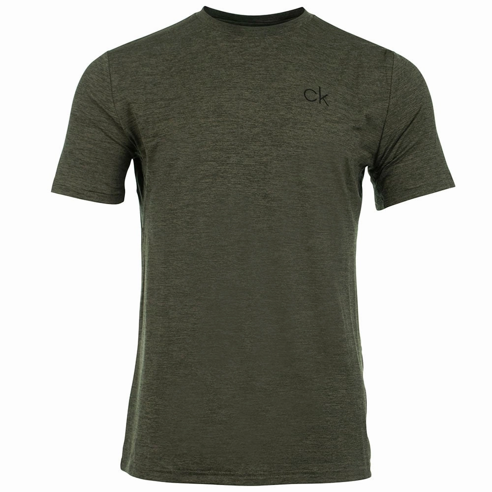 Calvin Klein Newport T-Shirt - Olive Green Marl AntiStaticFinish