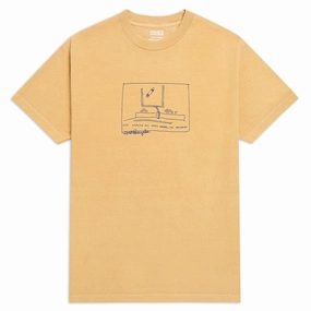 CCS Gonz 2001 Reissue T-Shirt - Faded Mustard Low Impact Processing Smart Fit