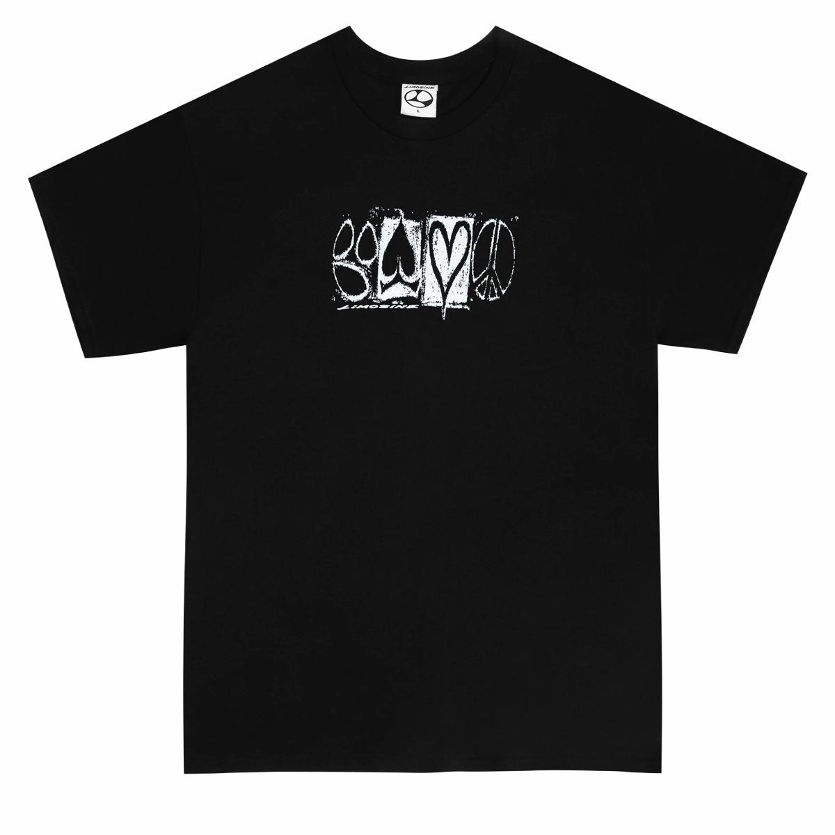 Limosine Symbol T-Shirt - Black Functional Wearable Minimalist Design