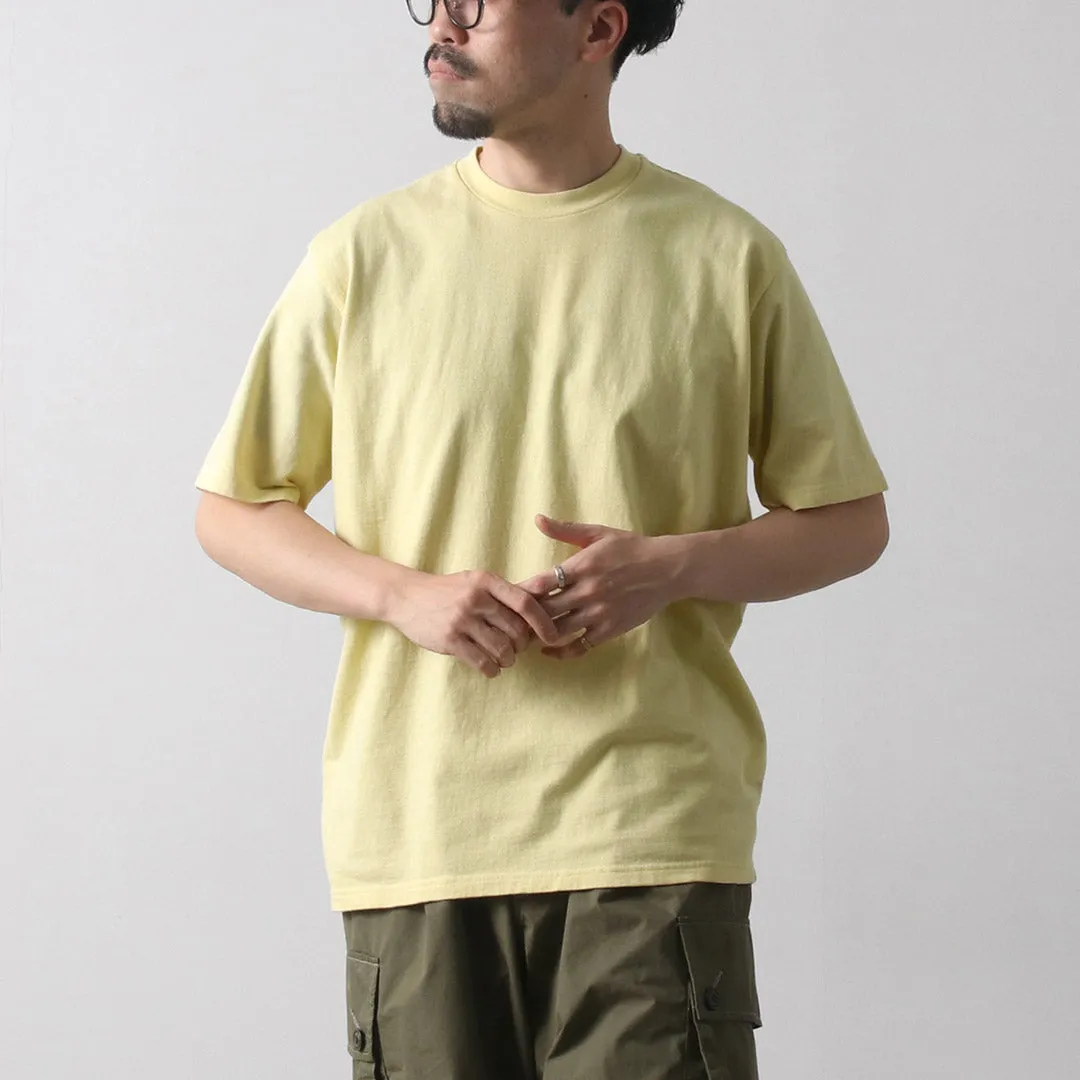 FLISTFIA / Loopwheel Crew Neck T-Shirt Chilly Day Wear Comfortable Layer