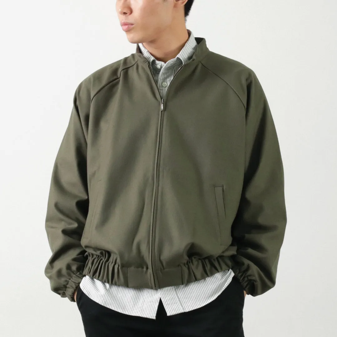 FLISTFIA / Swing top blouson Minimal Travel Look Mesh Ventilation Panels