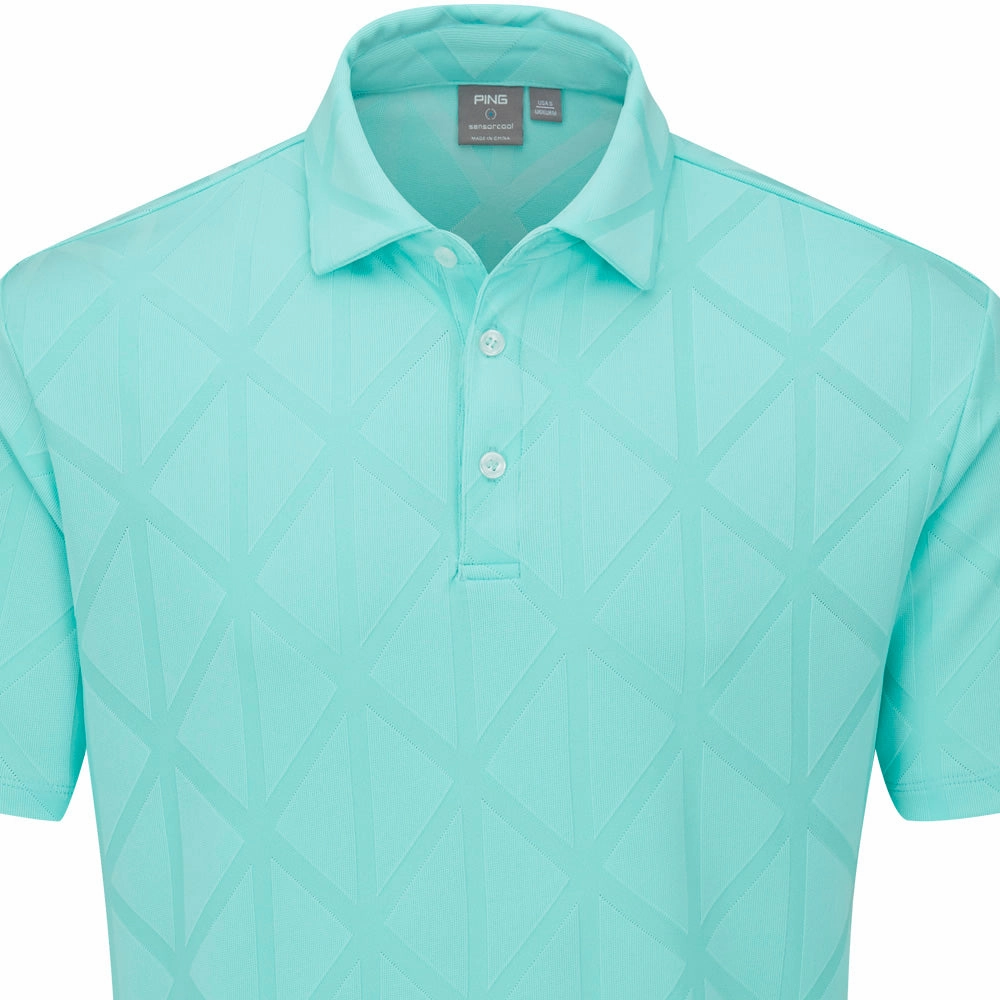 Basic Top Ping Lenny Polo Shirt - Aruba Blue