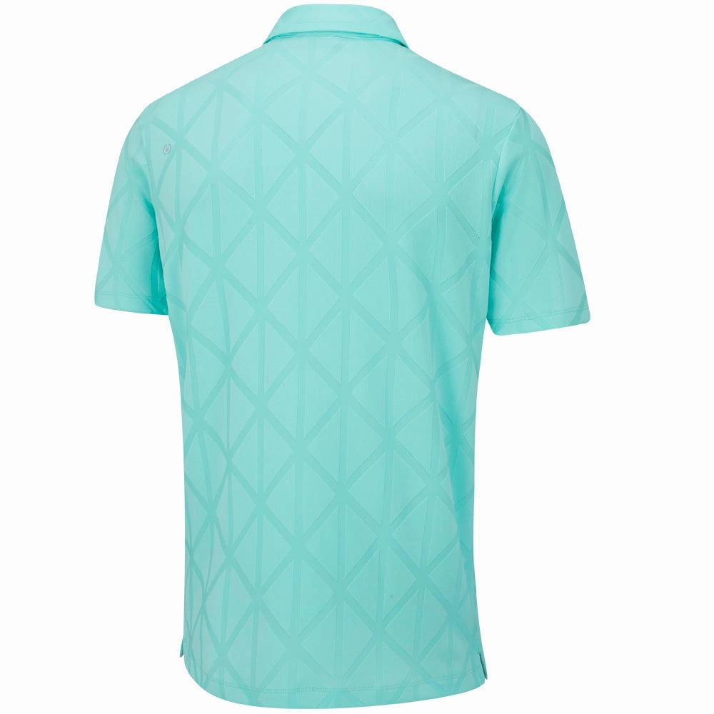Pocket Detailing Ping Lenny Polo Shirt - Aruba Blue