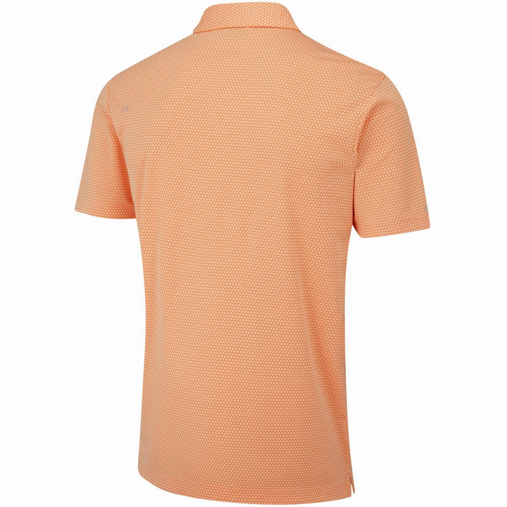 AllSeasonWear Ping Halcyon Polo Shirt - Tangerine Multi