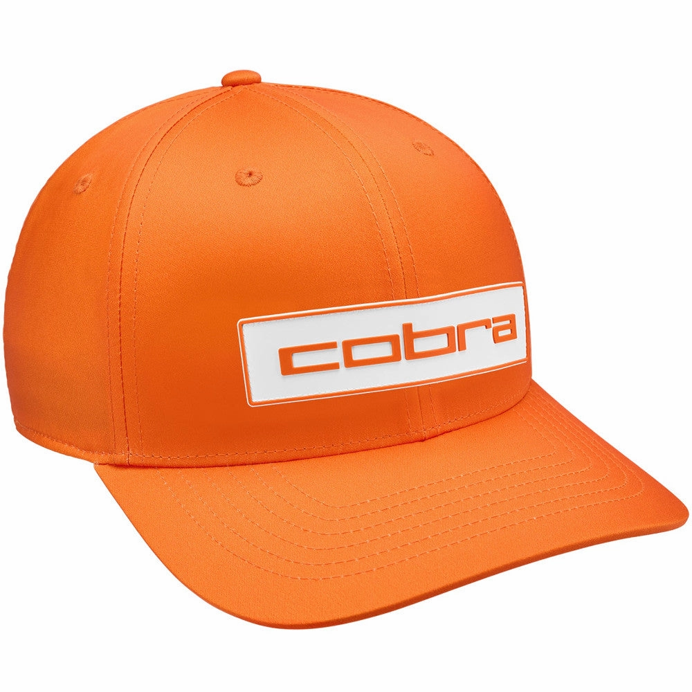 Cobra Tour Tech Cap - Orange/White Travel Essential High Function